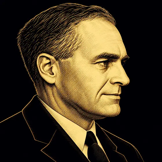 Drawing of James Waddell Alexander