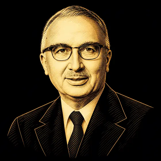 Drawing of Henri Cartan