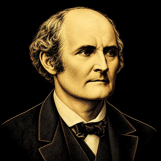 Drawing of Arthur Cayley