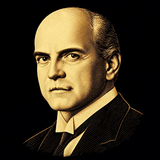 Drawing of Walther von Dyck
