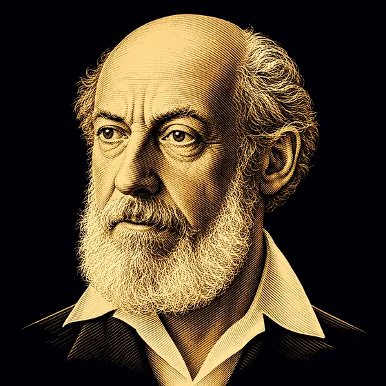 Drawing of Samuel Eilenberg