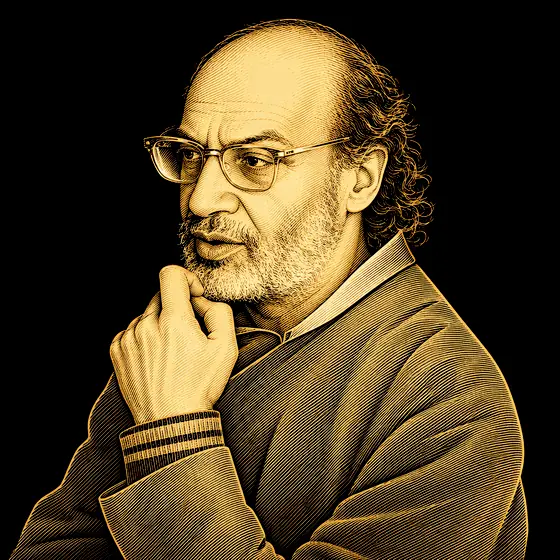 Drawing of Alexander Grothendieck