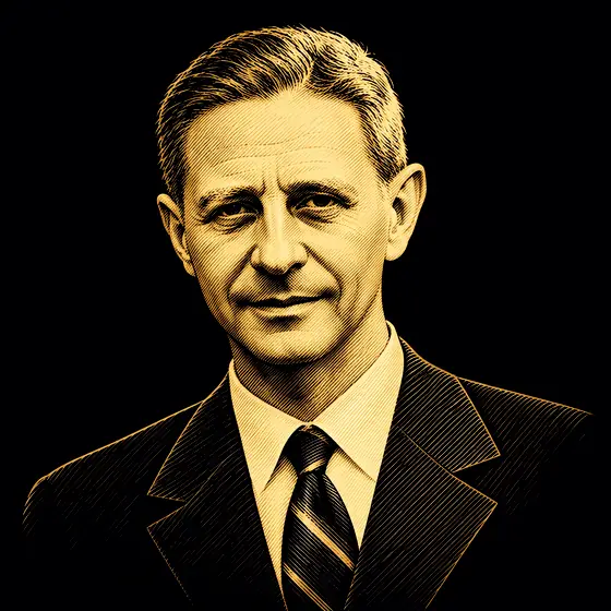 Drawing of Heinz Hopf