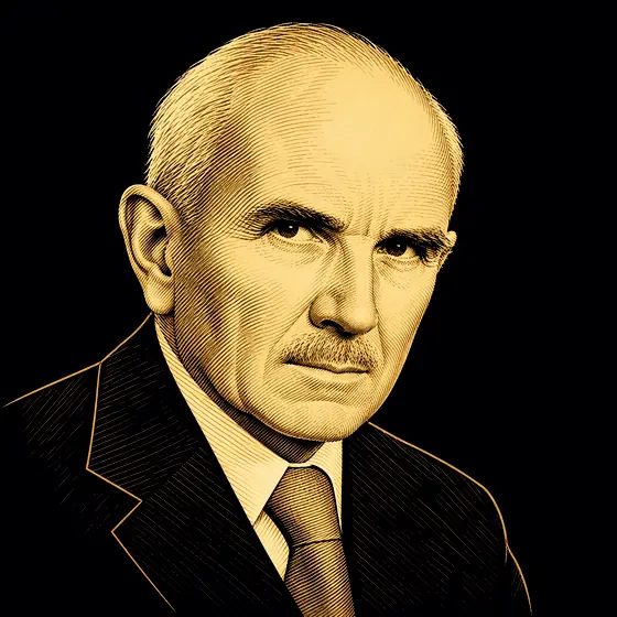 Drawing of Jean Leray