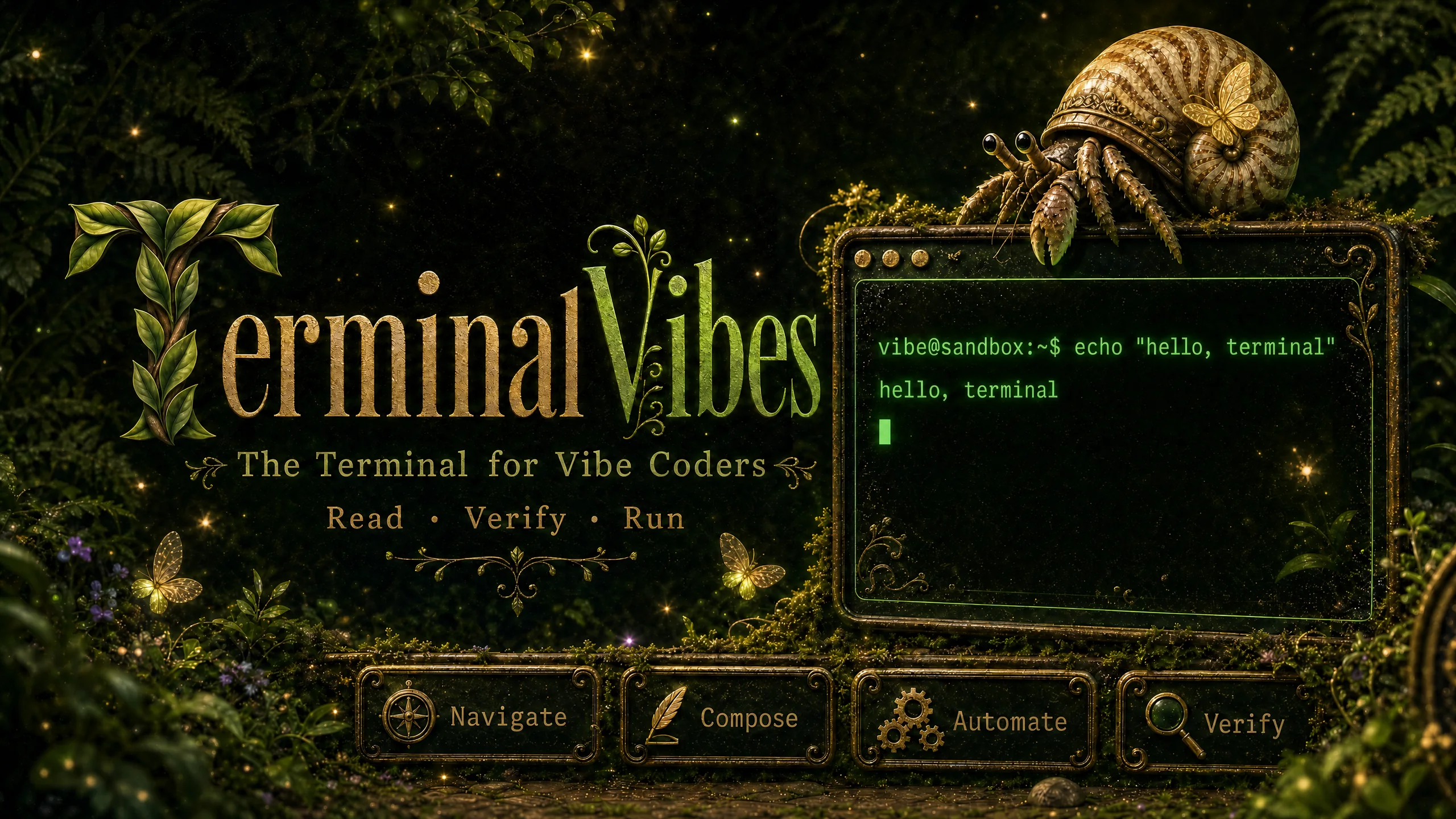 TerminalVibes — The Terminal for Vibe Coders